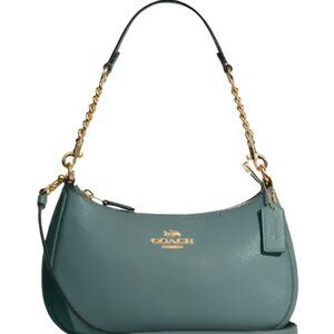 Excellent Coach Teri Fashion Women's Marine Shoulder Bag Leather